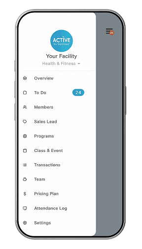 Gym360 App Interface