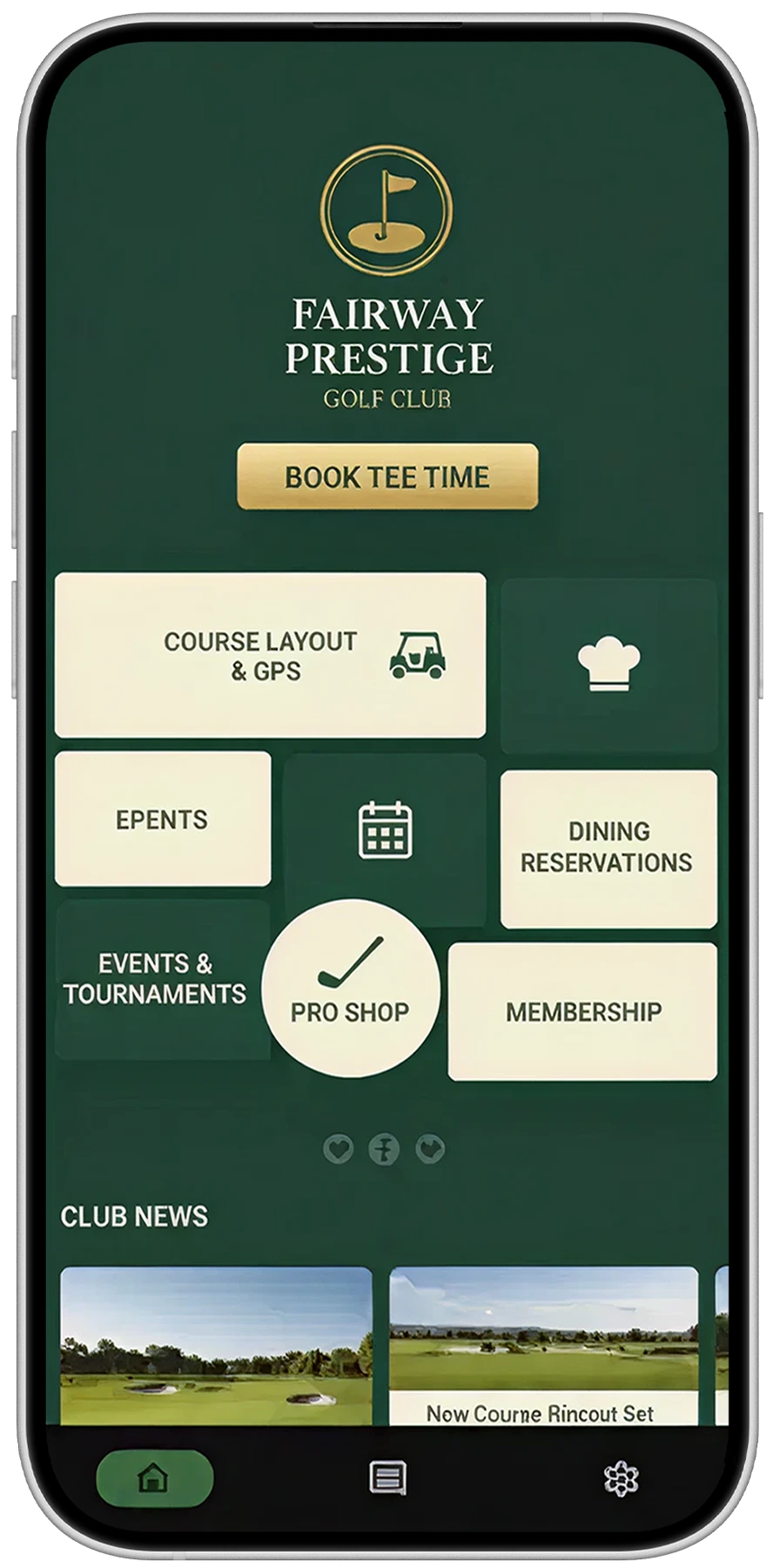 App showcase device